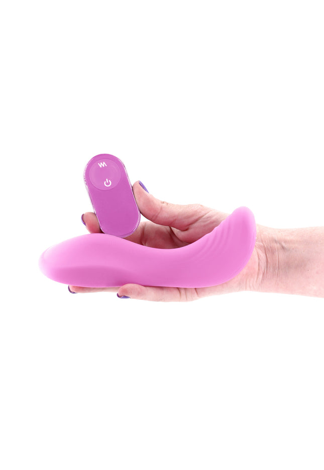 Grinders Rocker - Pink - Pink USB Rechargeable Vibrating Grinder Pad with Remote