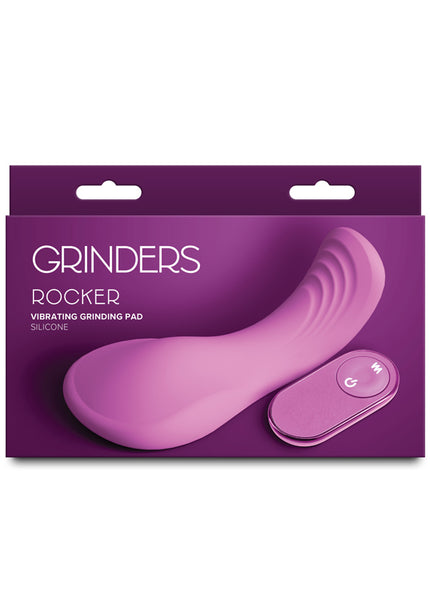 Grinders Rocker - Pink - Pink USB Rechargeable Vibrating Grinder Pad with Remote