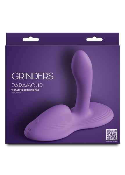 Grinders Paramour - Purple - Purple USB Rechargeable Vibrating Grinder Pad