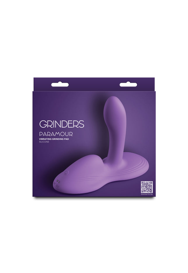 Grinders Paramour - Purple - Purple USB Rechargeable Vibrating Grinder Pad