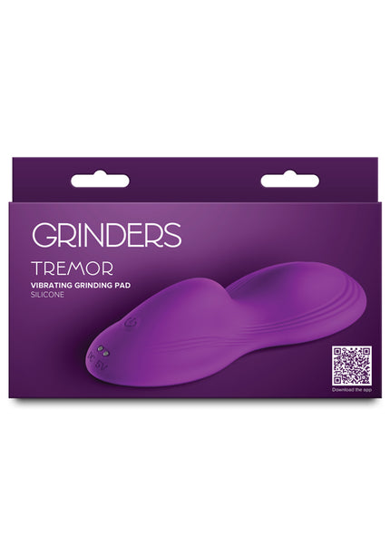Grinders Tremor - Violet - Violet USB Rechargeable Vibrating Grinder Pad