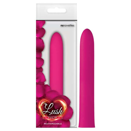 Lush Tulip - Pink 14 cm (5.5'') USB Rechargeable Vibrator