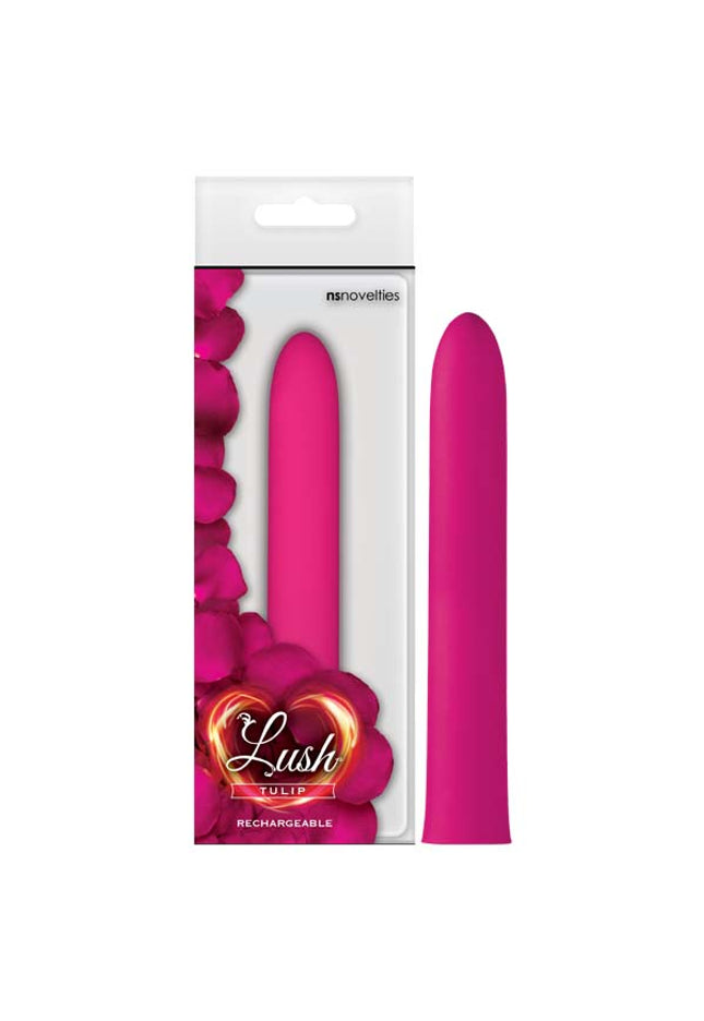 Lush Tulip - Pink 14 cm (5.5'') USB Rechargeable Vibrator