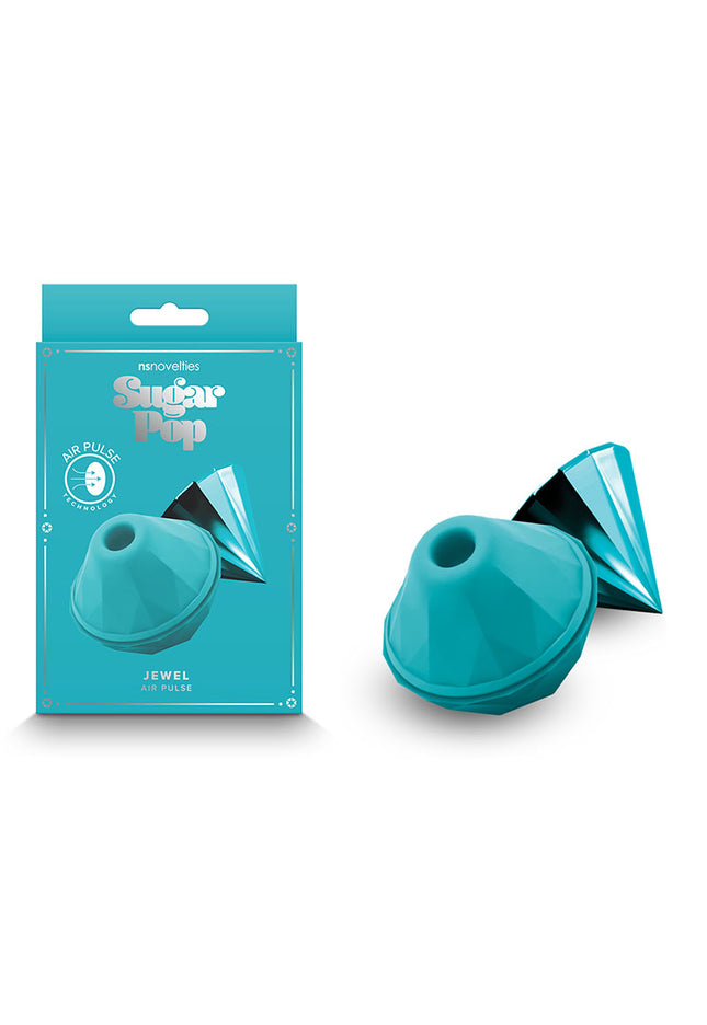 Sugar Pop - Jewel - Teal - Teal USB Rechargeable Air Pulse Stimulator
