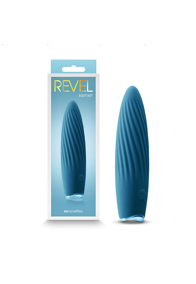 Revel Kismet - Teal - Teal 11.8 cm USB Rechargeable Vibrator