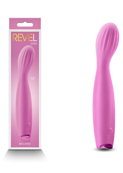 Revel Pixie - Pink - Pink 17.3 cm USB Rechargeable Vibrator