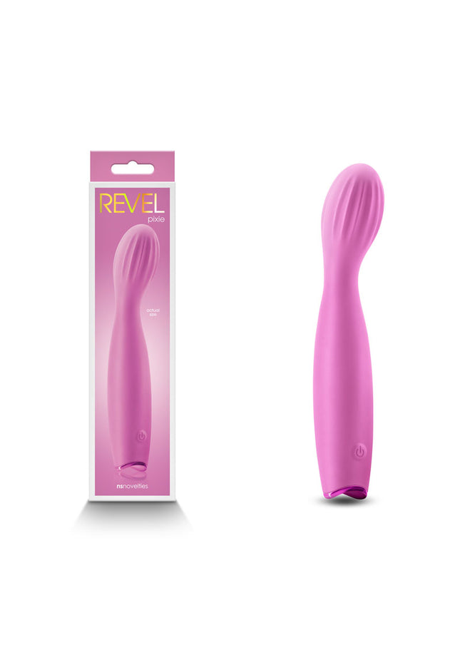 Revel Pixie - Pink - Pink 17.3 cm USB Rechargeable Vibrator