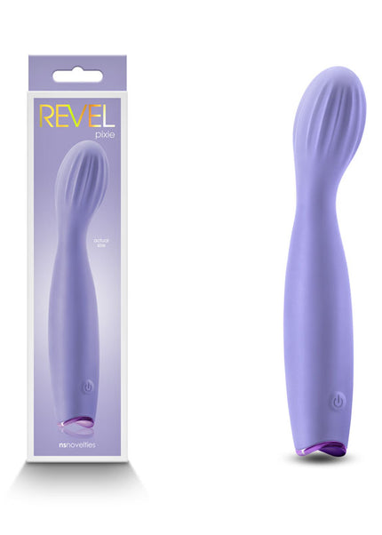 Revel Pixie - Purple - Purple 17.3 cm USB Rechargeable Vibrator