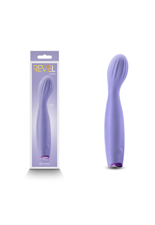 Revel Pixie - Purple - Purple 17.3 cm USB Rechargeable Vibrator
