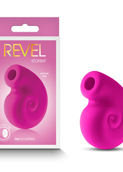 Revel Starlet - Pink - Pink USB Rechargeable Air Pulse Stimulator
