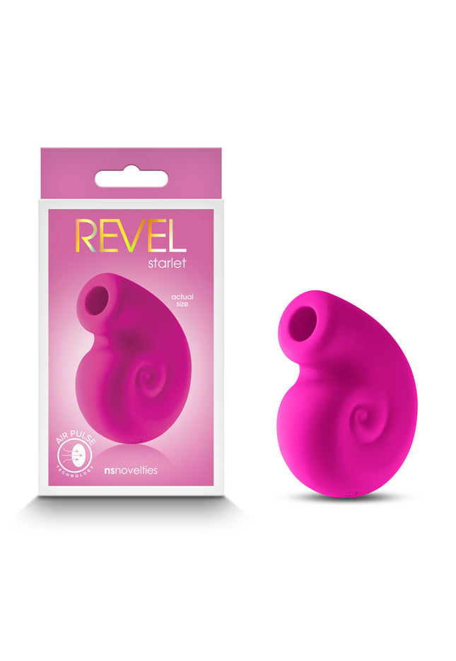 Revel Starlet - Pink - Pink USB Rechargeable Air Pulse Stimulator