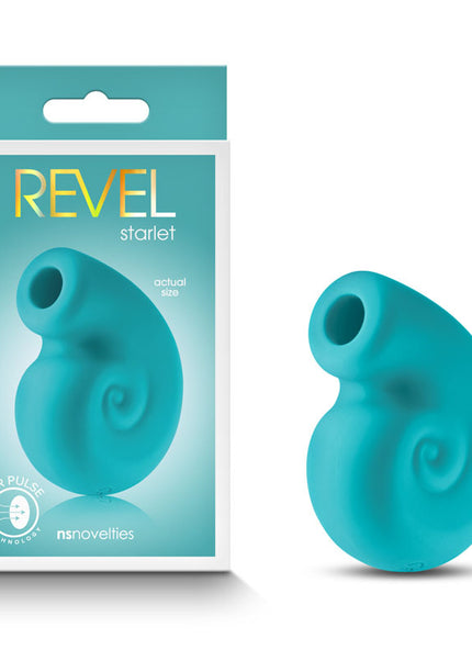 Revel Starlet - Teal - Teal USB Rechargeable Air Pulse Stimulator