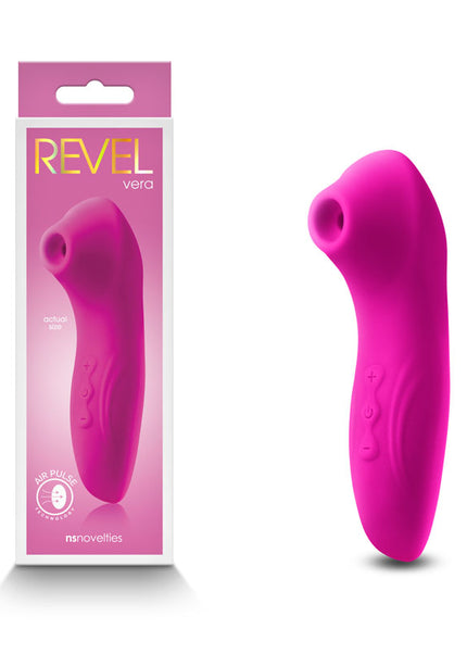 Revel Vera - Pink - Pink USB Rechargeable Air Pulse Stimulator