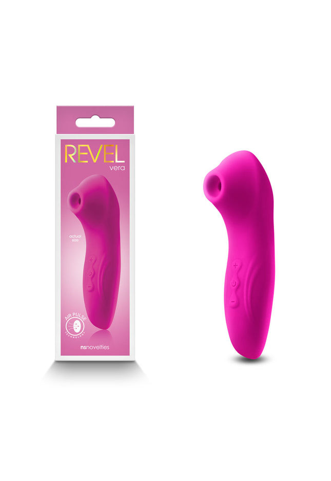 Revel Vera - Pink - Pink USB Rechargeable Air Pulse Stimulator
