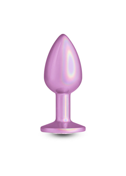 Rear Assets Iridescent - Small - Pink - Iridescent Pink 7.1 cm Small Butt Plug