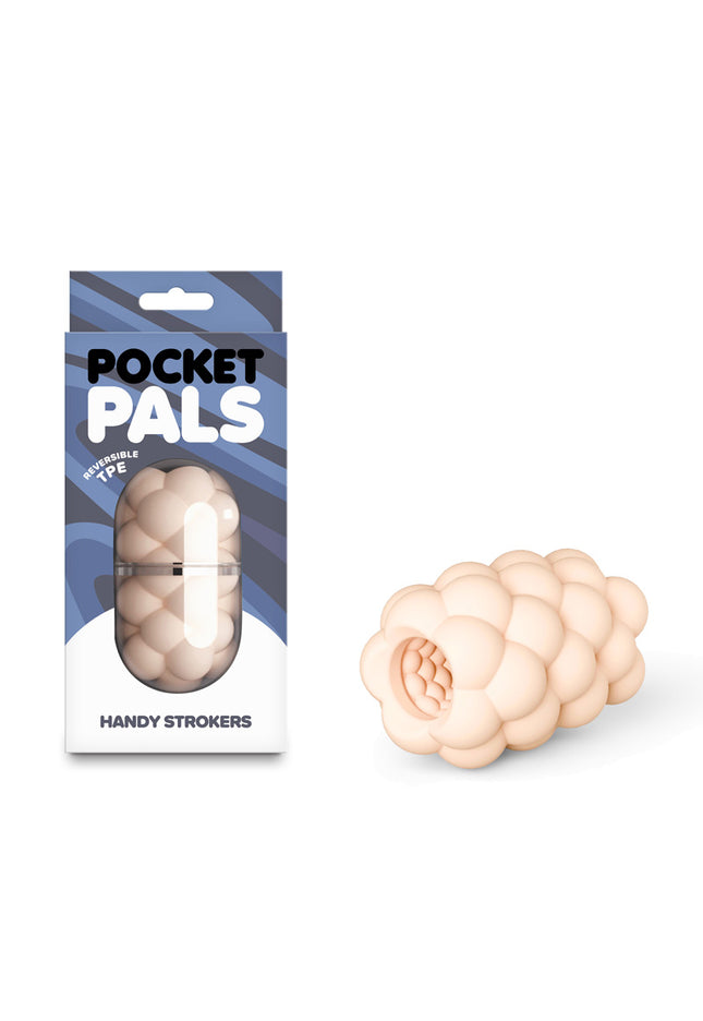 Pocket Pals Bubbles - Flesh - Flesh Mini Stroker