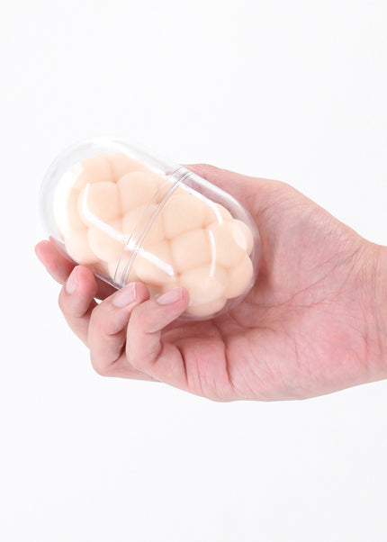 Pocket Pals Bubbles - Flesh - Flesh Mini Stroker