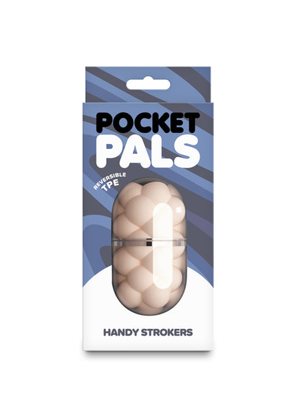 Pocket Pals Bubbles - Flesh - Flesh Mini Stroker