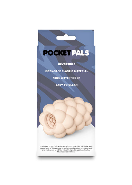 Pocket Pals Bubbles - Flesh - Flesh Mini Stroker
