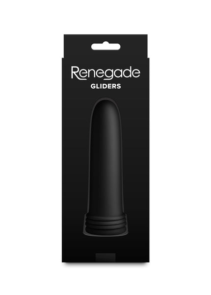 Renegade Gliders - Black - Black Anal Dilators - Set of 4