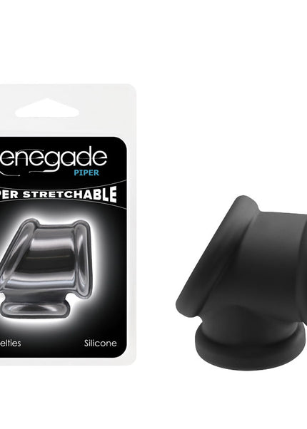 Renegade Piper - Black - Black Cock & Balls Tube