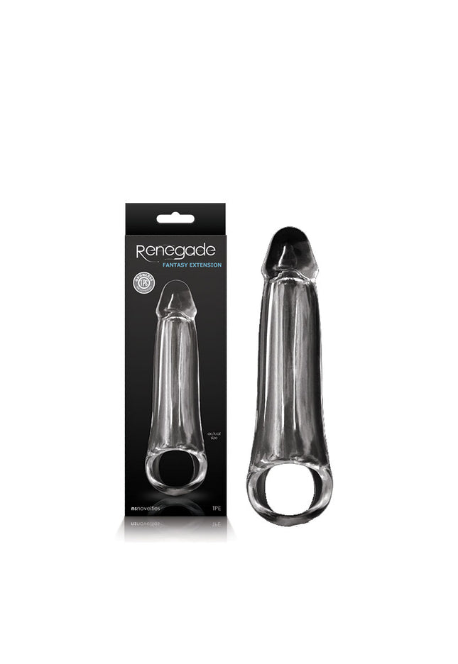Renegade Fantasy Extenstion - Clear Small Penis Extension Sleeve