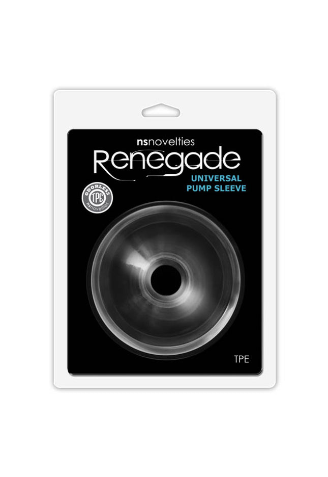 Renegade Universal Pump Sleeve - Clear Penis Pump Sleeve