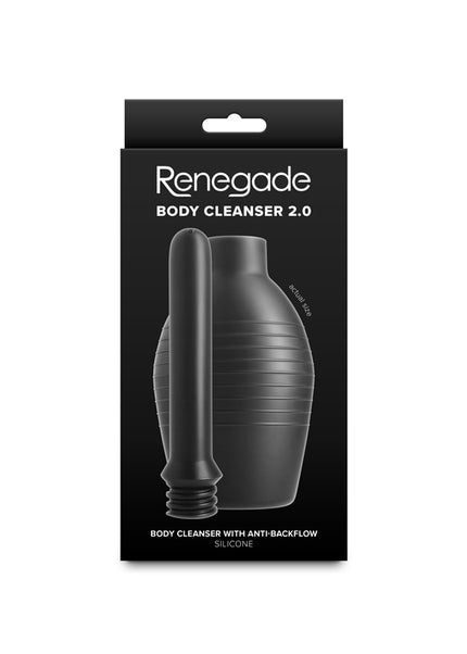 Renegade Body Cleanser 2.0 - Black - Black Unisex Douche