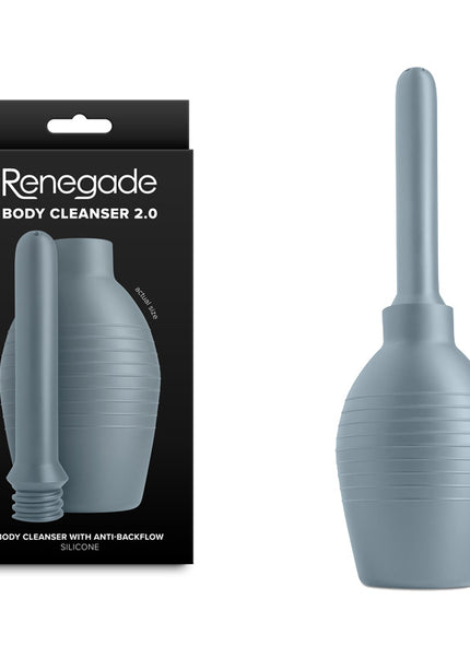 Renegade Body Cleanser 2.0 - Grey - Grey Unisex Douche