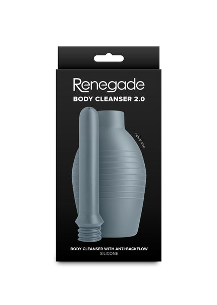 Renegade Body Cleanser 2.0 - Grey - Grey Unisex Douche