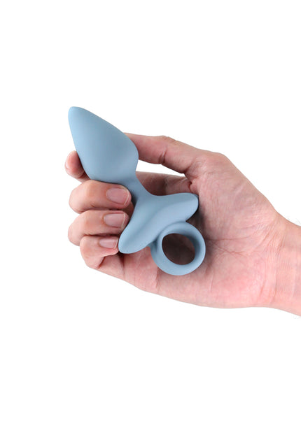 Renegade Orion - Grey - Grey 13 cm USB Rechargeable Vibrating Butt Plug