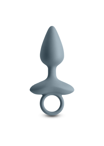 Renegade Orion - Grey - Grey 13 cm USB Rechargeable Vibrating Butt Plug
