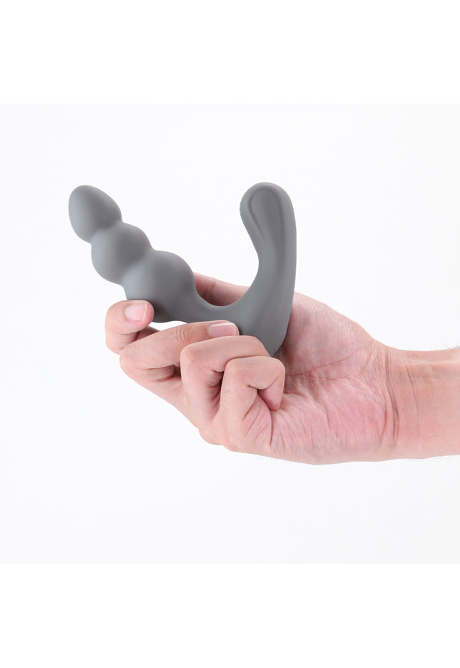 Renegade Thumper - Grey - Grey 13.1 cm USB Rechargeable Prostate Massager