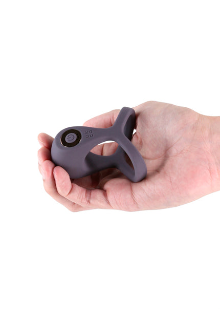 Renegade Valiant - Grey - Grey USB Rechargeable Cock Ring