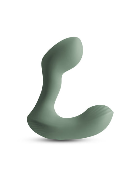 Renegade Outlaw - Sage - Green 12 cm USB Rechargeable Vibrating Prostate Massager