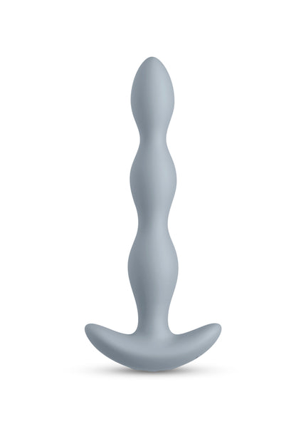 Renegade Vantage - Grey - Grey 20.6 cm USB Rechargeable Vibrating Anal Beads