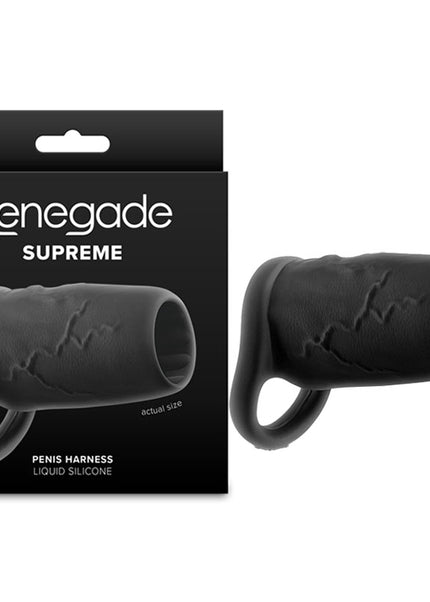 Renegade Supreme - Black - Black Penis Sleeve