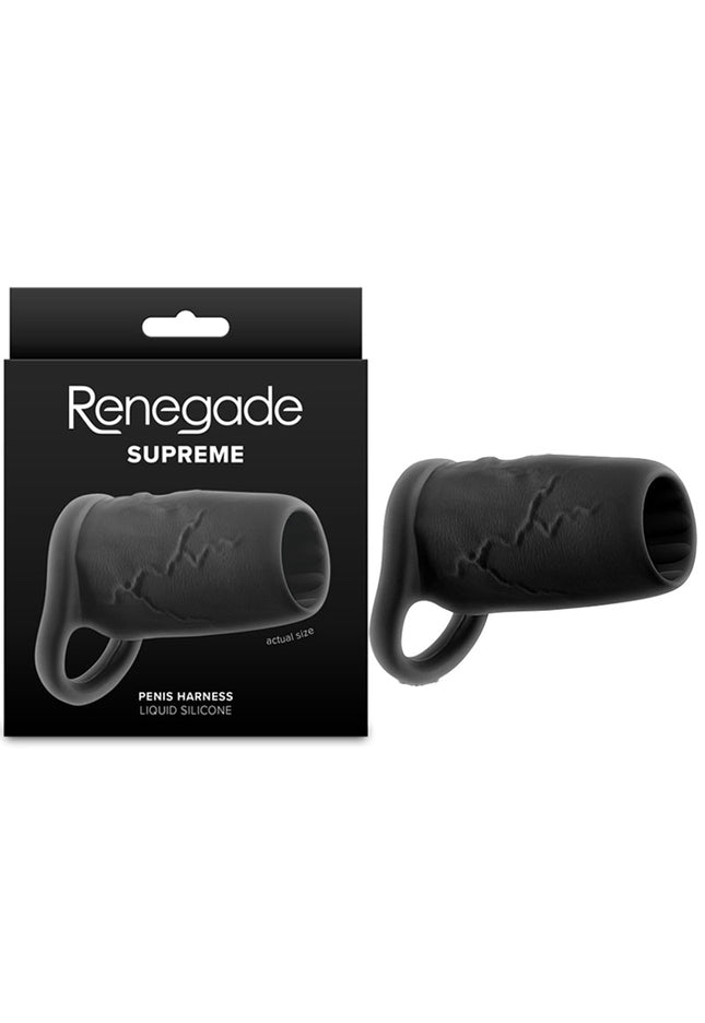 Renegade Supreme - Black - Black Penis Sleeve