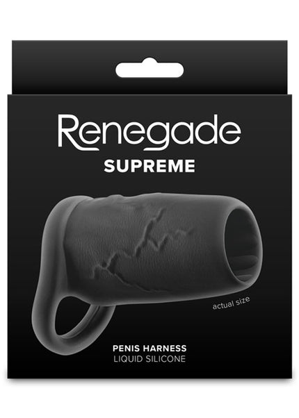 Renegade Supreme - Black - Black Penis Sleeve