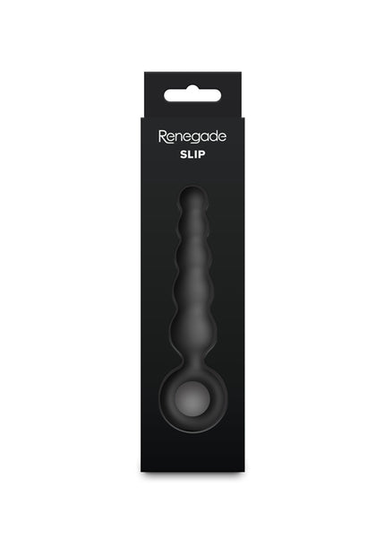 Renegade Slip - Black - Black 12.7 cm Anal Plug
