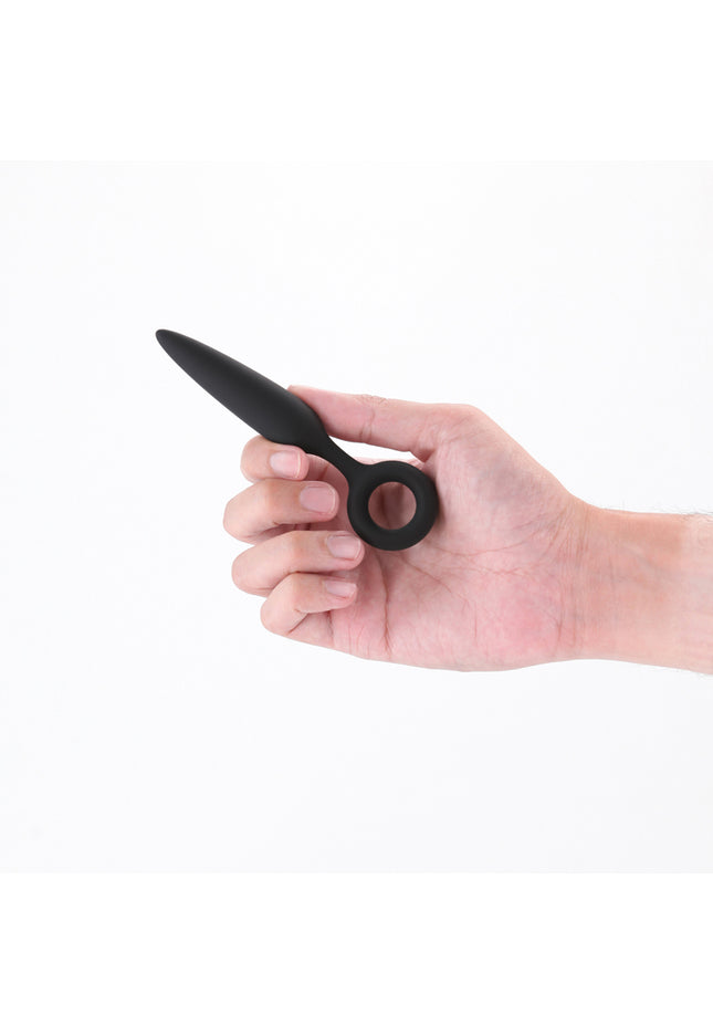 Renegade Slide - Black - Black 12.7 cm Anal Plug