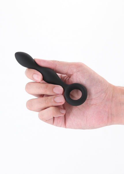 Renegade Slim - Black - Black 12.7 cm Anal Plug