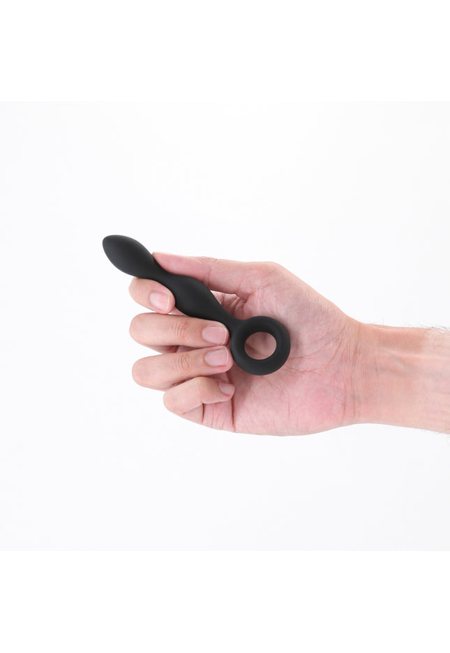 Renegade Slim - Black - Black 12.7 cm Anal Plug