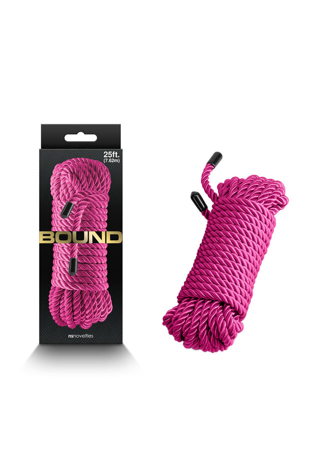 Bound Rope - Pink - Pink Bondage Rope - 7.6 metre length