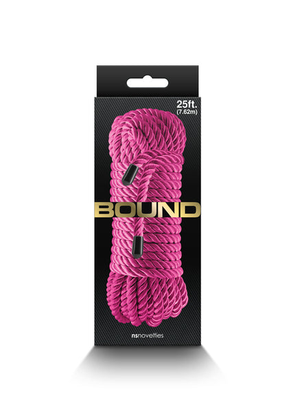 Bound Rope - Pink - Pink Bondage Rope - 7.6 metre length