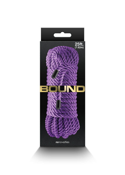 Bound Rope - Purple - Purple Bondage Rope - 7.6 metre length
