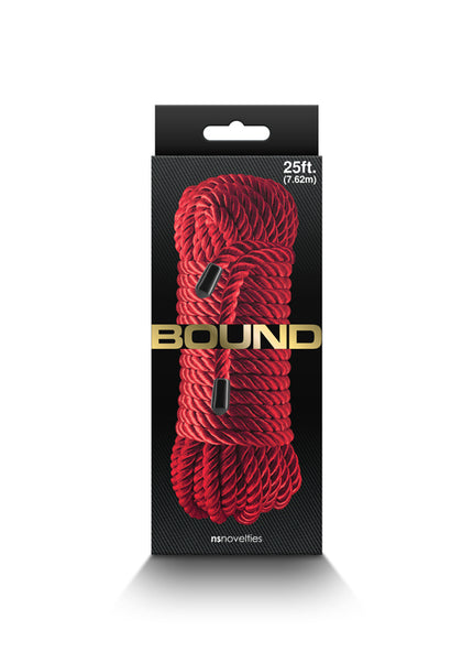 Bound Rope - Red - Red Bondage Rope - 7.6 metre length