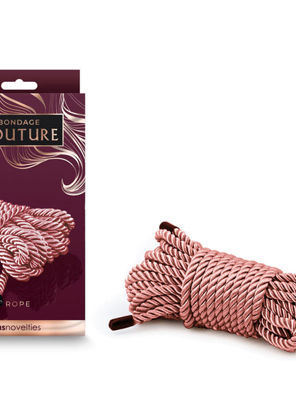 Bondage Couture Rope - Rose Gold - Rose Gold Bondage Rope - 7.6 metre