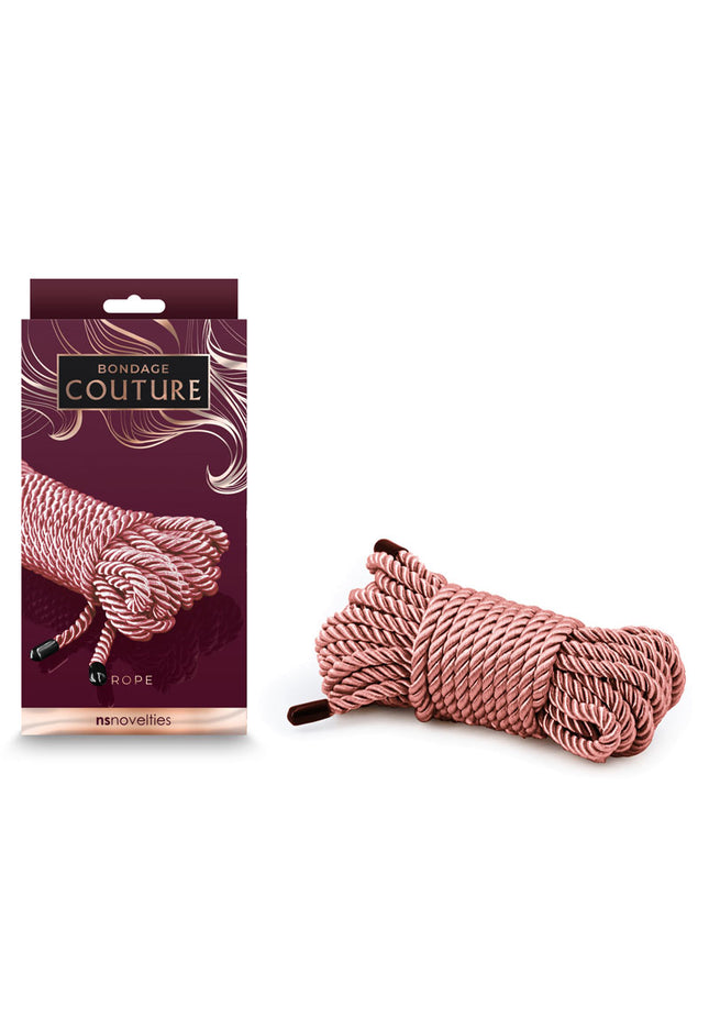 Bondage Couture Rope - Rose Gold - Rose Gold Bondage Rope - 7.6 metre