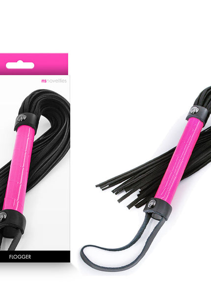 Electra Flogger - Pink - Pink Flogger Whip